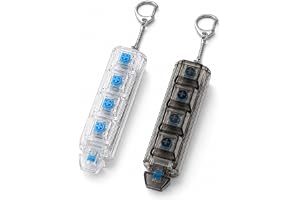 2 stycken tangentbord, fidget-leksaker för vuxna, set med fidgetleksaker, tangentbord, innovativ, 5 knappar, fidgetleksak, ny