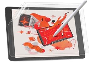 BERSEM 2 sztuki papierowej folii ochronnej do iPad 6. / 5. generacji 9,7 cala, iPad Pro 9,7 cala / iPad Air 2 matowa folia do rysowania, ochrona przed oślepieniem, pisania jak papier