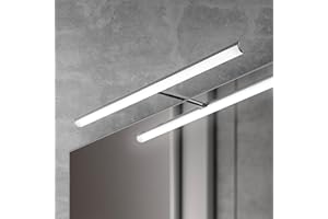 APLIKE BATHROOM LIGHTING Aplike - Aplique LED para Espejo de Baño - Luz Blanca Fría (5700K) - 10.2 x 2.2 x 80cm | Modelo Casiopea