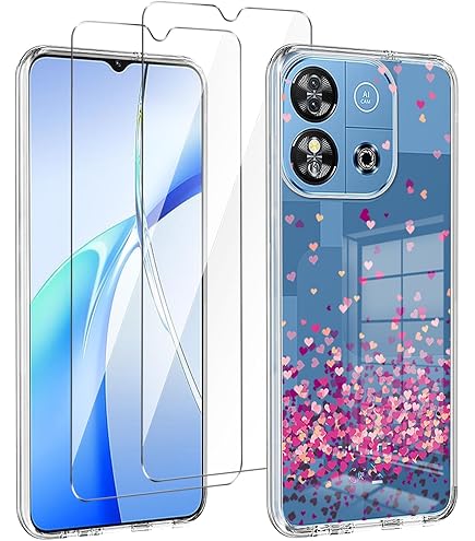 Coque TPU Souple + Verre Trempé Pour Oukitel C59 Pro - Protection Complète Et Transparente