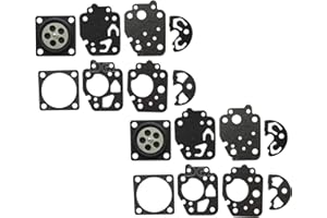 C·T·S Carburetor Gasket and Diaphragm Kit For Kawasaki TH23 TH26 TH34 TG25 TK carburetor (Pack of 2)