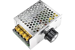 Voktta AC 4000W Régulateur de Tension 220V Régulateur de Vitesse du Moteur Électronique Contrôle du Thyristor Tension Vitesse Température