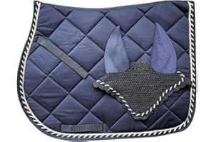 Horses Sottosella + Cuffia Regent, Stile e Comfort per Il Tuo Cavallo da Tosoni Selleria