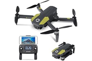 Lionelo Overmax X-Bee 9.5 Fold Dron, Czarny/Żółty, 1820 mAh
