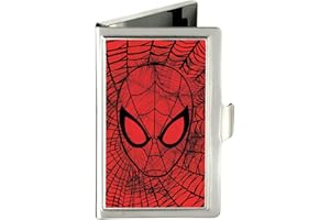 Buckle-Down Men's Business Card Holder-Spider-Man Wallet