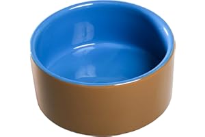 M&S Reptilien Keramik Wasserschale, Rund, Sehr Gute Qualität, ca. 12,5 cm Durchmesser