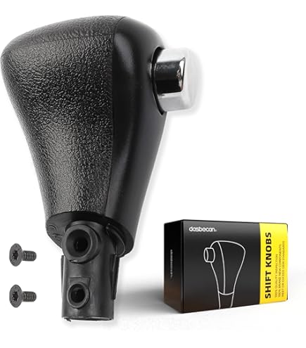 Schalthebelknauf + Schaltsack Für Honda Accord VIII - Schwarz Mit Chromring