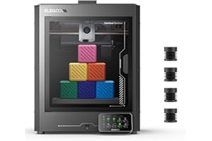 ELEGOO Centauri Carbon Imprimante 3D, CoreXY 500 mm/s Impression Haute Vitesse avec Calibration Automatique, Buse 320°C et Caméra Intégrée, Prête à l’Emploi, Volume d’Impression 256×256×256 mm