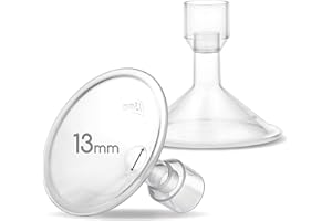 Maymom MyFit Lot de 2 plaques de 13 mm; compatibles avec le Medela personnel de pompe à poitrine, Freestyle, Harmony, Maxi, Freestyle Flex Connexion à Maymom Large/Schmal, 2 pièces.