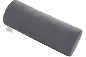 Bodyprotect Nackenrolle 15x40 cm mit weichem Mikroplüsch Bezug, Nackenkissen 15 x 40 cm, Kissen, Kissenrolle, Neck Pillow, Kopfkissen, Oeko-TEX, Made in EU, bis 40 Grad waschbar