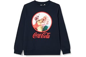 NAME IT Nlmoluf Cocacola Sweat Unb Bfu Maglia di Tuta Bambini e Ragazzi