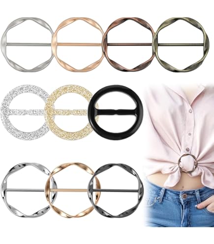 Htppzjr Lot De 6 Fermoirs Simples En Résine De 5 Cm Pour T-shirt