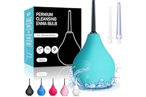 PROPODUSCHE Einlauf zur Darmreinigung 224ML, Po Dusche Irrigator Darmspülung • Intimdusche zur Analdusche und Vaginaldusche für Herr&frau mit 3 x Abnehmbare, Komfortable, Schlanke Duschkopf-Düsen