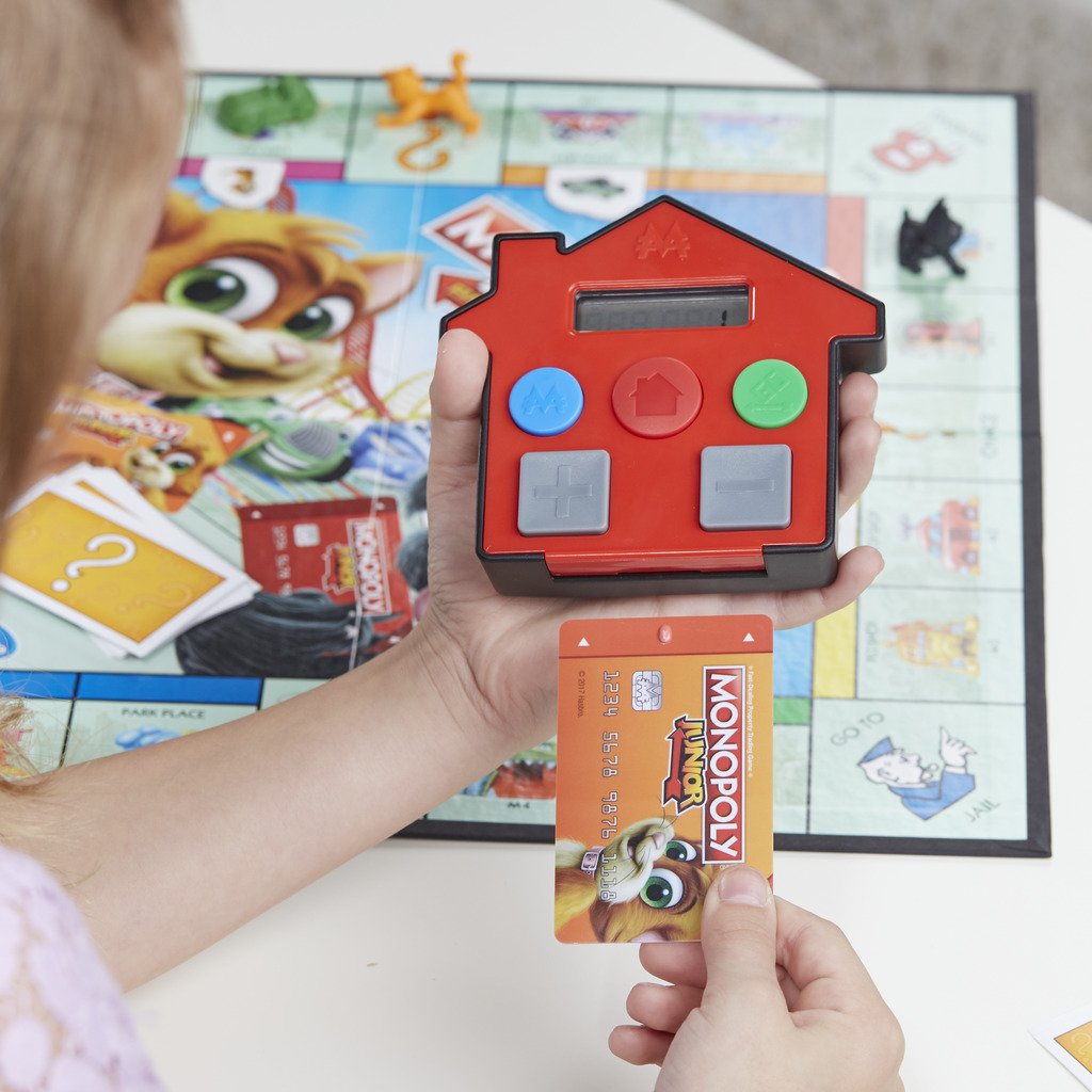 Monopoly- Junior Electronico (Versión Española) (Hasbro E1842105) - Imagen 5