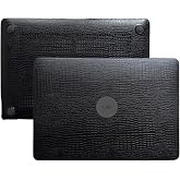 McStorey MacBook Air 13 Kılıfı A2337 M1 A2179 A1932 Uyumlu Premium Timsah Desenli Deri Dokulu Hard Case Sert Koruyucu Kapak İ