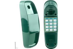 Haconba Swingset Phone Toys Playground Phone Pretend Treehouse Telephone Toy with Numeric Key for Outdoor Playground Jungle Gym Accessories (Green)