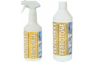 Klovoo Kit Lavaggio e Pulizia Gelcoat, Vetroresina - Sporco, aloni,ruggine - per Barca, Gommone, Vetroresina, Gelcoat