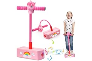 Toyzey Gifts for 3 4 5 6 7 8 9 10 Year Old Girls,POGO Stick for 3-12 Year Old Boys Toys Girls Toys Age 3-12 Toys for 3-12 Year Old Girls 3-12 Year Old Girl Gifts Pogo Jumper Girls Birthday Presents