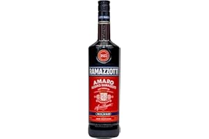 ‎RAMAZZOTTI Ramazzotti Amaro – Italienischer Digestif mit 33 verschiedenen Kräutern – Absacker mit bittersüßer Note – 1 x 1 l