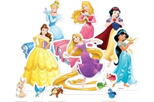 empireposter Disney - Princess Table Tops - Pappaufsteller Standy - 10 kleine Tischaufsteller Partydeko