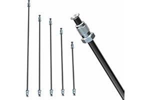 ‎AUPROTEC Bremsleitung Ø 4,75 mm einbaufertig gebördelt (E) mit Nippel 160mm - 3050mm Auswahl: (Länge 150 mm Bördel E)