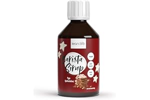 ‎LEAN:LIFE Lean:Life - Barista Sirup zuckerfrei – Spekulatius - vegan und kalorienarm – Kaffeesirup für kalte & heiße Getränke wie Kaffee, Nachtisch & Shake