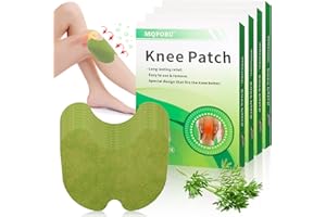 BICREWEER 48Pcs Knee Relief Patches, Relief Patches with Natural Effect, Knee Patches for Relief & Muscle Effect in Knee, Neck, Shoulder