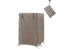 Yolispa Gran Cubierta de Jaula de Pájaros Funda Universal de Jaula de Loro de Pájaro de Buenas Noches Cubierta de Jaula de Pájaros a Prueba de Intemperie Protección Solar Cubierta Opaca