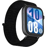 Rongep Huawei Watch Fit 4/Fit 4 Pro/Fit 3 ile Uyumlu Hasırlı Kumaş Kordon Terleme Yapmayan Cildi Tahriş Etmeyen Nefes Alabili