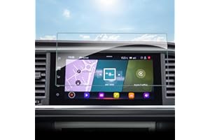 SHAOHAO Compatible with Seat Ateca/Seat Ibiza/Seat Arona 2021-2024 Car Navigation Screen Protector 9.2 Inch GPS Transparent Screen Protector Scratch-Resistant 9H Glass Screen Protector Seat Ateca