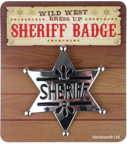 Denix US Sheriff Star Badge Sheriff Star Cowboy Western