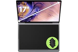 LetsSwipeThat® Paños Microfibra [3X Pack - 17,3" Pantalla] - Protector Teclado y paño de Limpieza para portátil