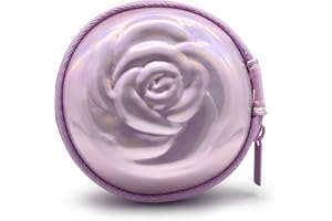 Sileu Case - Estuche para copas menstruales - Ideal para llevar tu tampón o copa menstrual de forma elegante y discreta en tu bolso o para viajes - Pequeño, 8 cm - Rosa Holográfico