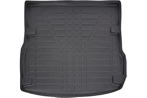 J&J AUTOMOTIVE SCOUTT | Vasca Bagagliaio Proteggi Baule In TPE Su Misura Per A6 C8 5-Porte SW Wagon dal 2018, Bordo 4cm, Antiscivolo, Inodore, Arrotolabile