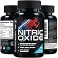 Extra Strength Nitric Oxide Supplement L Arginine 3X Strength - Citrulline Malate, AAKG, Beta Alanine - Premium Muscle Supporting Nitric Booster for Strength & Energy to Train Harder - 180 Capsules