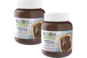 Valsoia, Crema Vegetale alle Nocciole, 2 x 400 g
