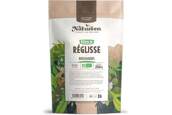 Bâtons de Réglisse Bio - Planète au Naturel - 200 g