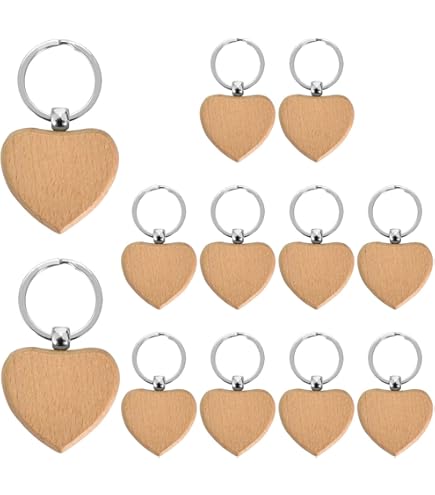 Houten Sleutelhangers Met Metalen Ring Newsbirds 25 Stuks Blanco Houten Sleutelhangers Houten Sleutelhangers Rechthoek Doe-het-zelf Houten Sleutelhangers Gepersonaliseerde Houten Houten Tags Voor Belettering