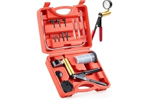 JOMAFA Bomba para liquido de frenos. Vacuometro, sangrador de frenos y comprobador de vacio PURGADOR DE FRENOS por bomba de vacio manual