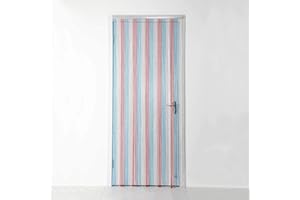 HOWKUN Trintion Door Chain Curtain 90cmx214.5cm Insect Door Strip Curtain Fly Pest Aluminium Metal