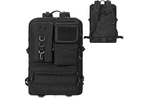 OUUTMEE 50L Sac à Dos Tactique Militaire avec Système Molle, 2,4 Fois Plus Résistant, Sac d'Assaut Militaire de Grande Capacité et Imperméable, Sac à Dos Militaire pour Randonnée, Camping et Voyages