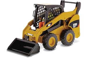 Diecast Masters 1:32 Caterpillar 272C Skid Steer Loader - Core Classics Series 85167C (Comes with Pallet Fork and Grapple Bucket Attachment)