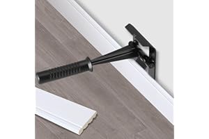 VIHBRAI Skirting Board Removal Tool, Trim Puller Pry Bar, Heavy Duty Multi-Tool Removal for Wood Floor, Baseboard, Mouldings, Panelling, Door Casings, Tiles, Nail Pulling, Remodelling