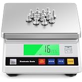 CGOLDENWALL 10kgx0.1g Laboratory Scale Precision, Counting, Tare and 6 Units