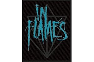 Razamataz Merchandise IN FLAMES - Scratched Logo - Patch