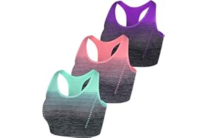 Sykooria Brassiere Sport Femme,Brassiere Yoga Brassiere Femme Coussinets Amovibles Élastique Danse sous-vêtements de Sport S-XXL