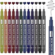 YISAN Fine Tip Markers, Penseelmarkers, 36 kleuren, Dual Tip, Tekening Pennen, Art Pennen, Fine Point Gekleurde Journal Pennen voor Kunstenaars, Volwassen Kleuren,70771