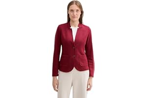 Tom Tailor 1043867 Cosy Blazer con Tasche Donna