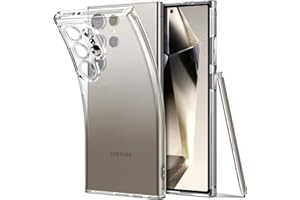 Silkland Funda para Samsung Galaxy S24 Ultra Transparente, Protección Completa de la Cámara, [Protección de Grado Militar] S24 Ultra Funda Protectora a Prueba de Golpes con 4 Lados y 4 Esquinas [Caso]