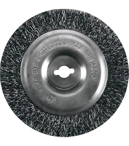 Produktbild von WOPPLXY Fugenbürsten 8er-Set – 115 X 16 Mm, 10 Mm Breit, Stahldraht, Für Gloria Multibrush & Co. – Entrosten, Schleifen, Polieren